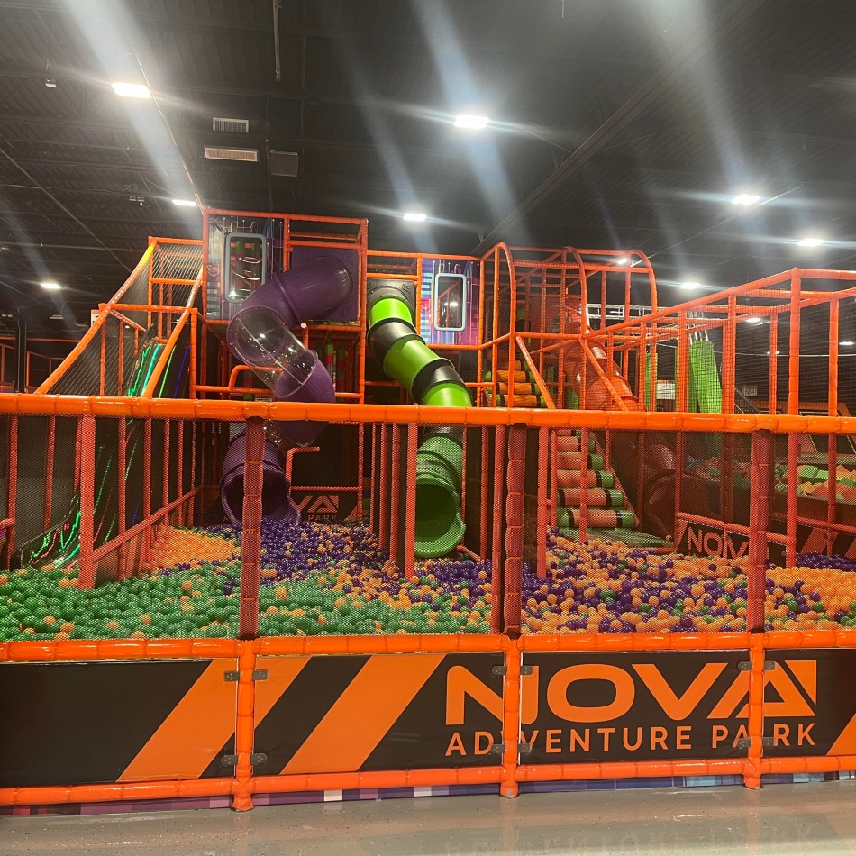 BJ-JB002 - Super larger trampoline park - Trampoline Park | Bluejayset Playground Heaven