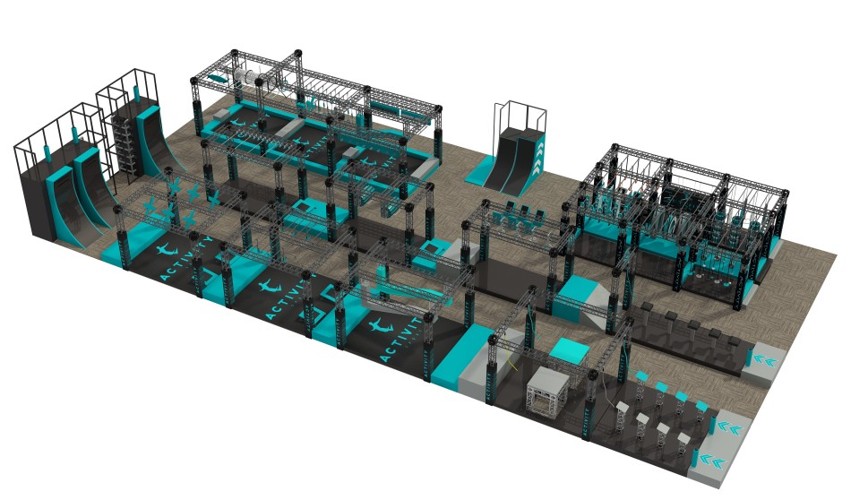 Super Ninja Warrior course ? Ninja Warrior Courses | Bluejayset Playground Heaven