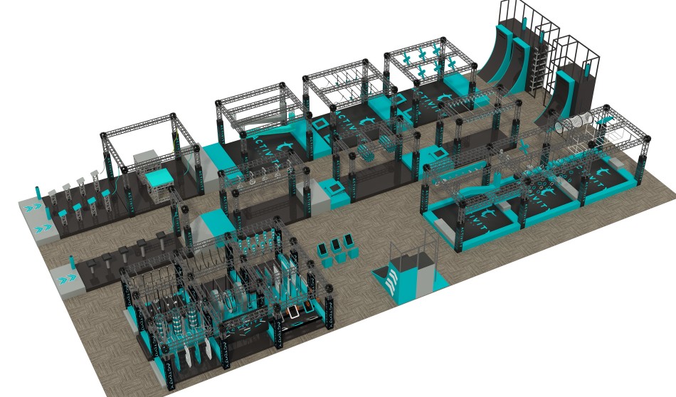 Super Ninja Warrior course ? Ninja Warrior Courses | Bluejayset Playground Heaven