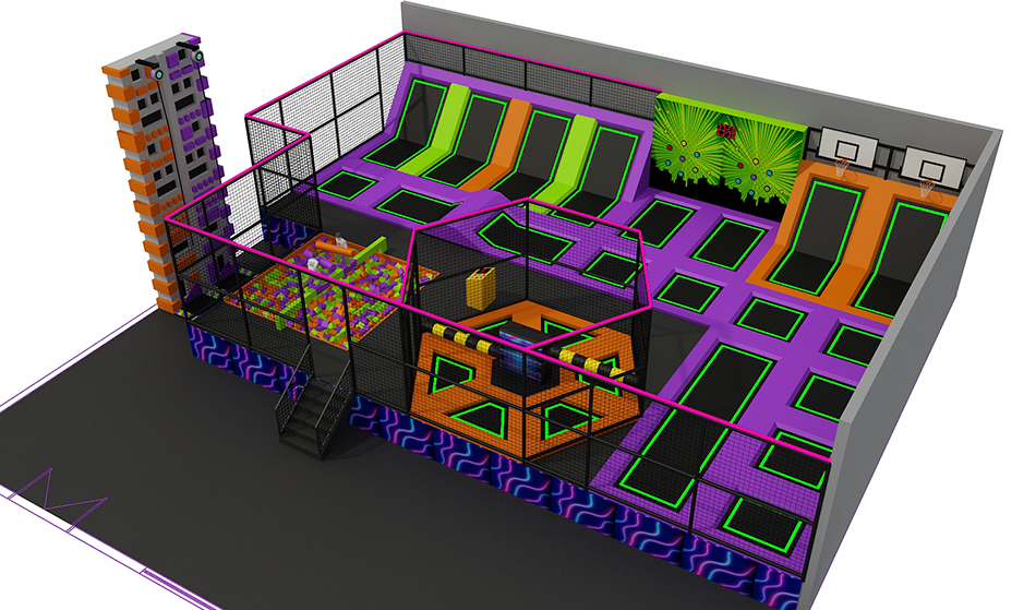 Trampoline court for sale ? Kids Trampoline | Bluejayset Playground Heaven
