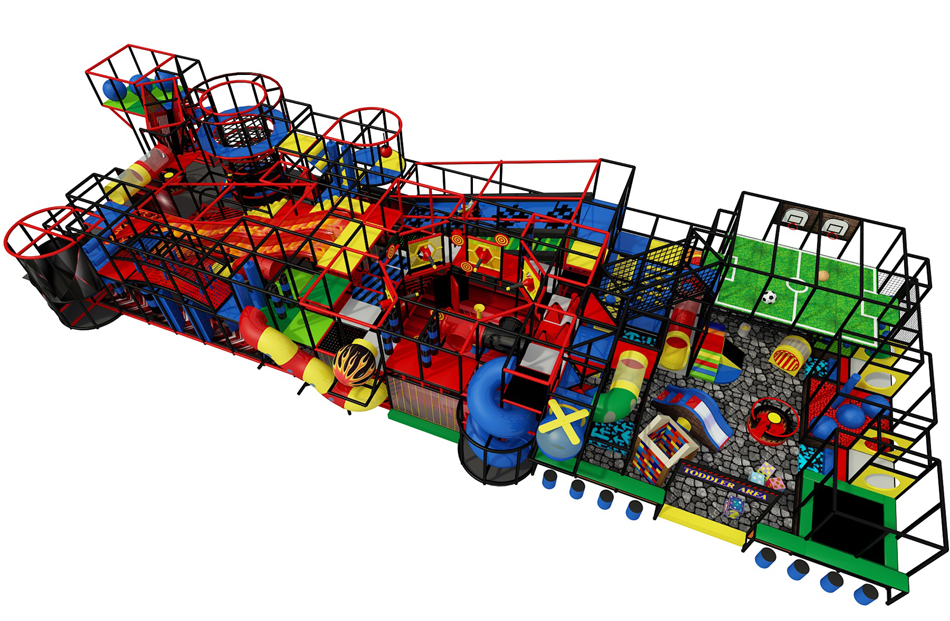 BJ-JD004 - trampoline for sale - Trampoline Park | Bluejayset Playground Heaven