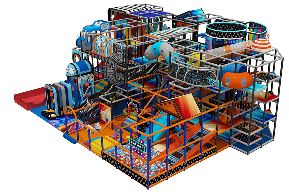 BJ-JA038 - Trampoline park Business - Trampoline Park | Bluejayset Playground Heaven