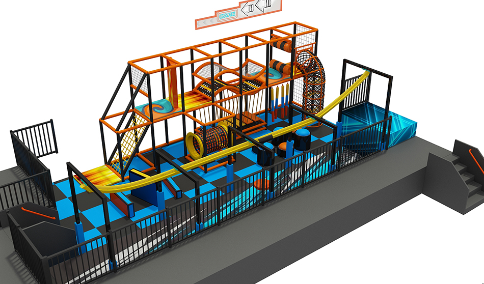 BJ-JA038 - Trampoline park Business - Trampoline Park | Bluejayset Playground Heaven