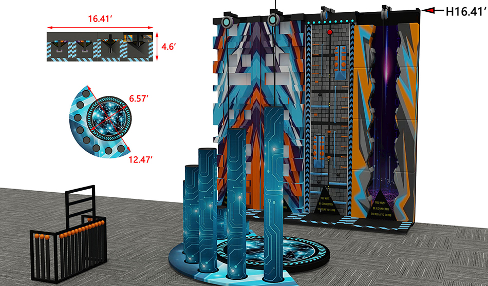 BJ-JA038 - Trampoline park Business - Trampoline Park | Bluejayset Playground Heaven