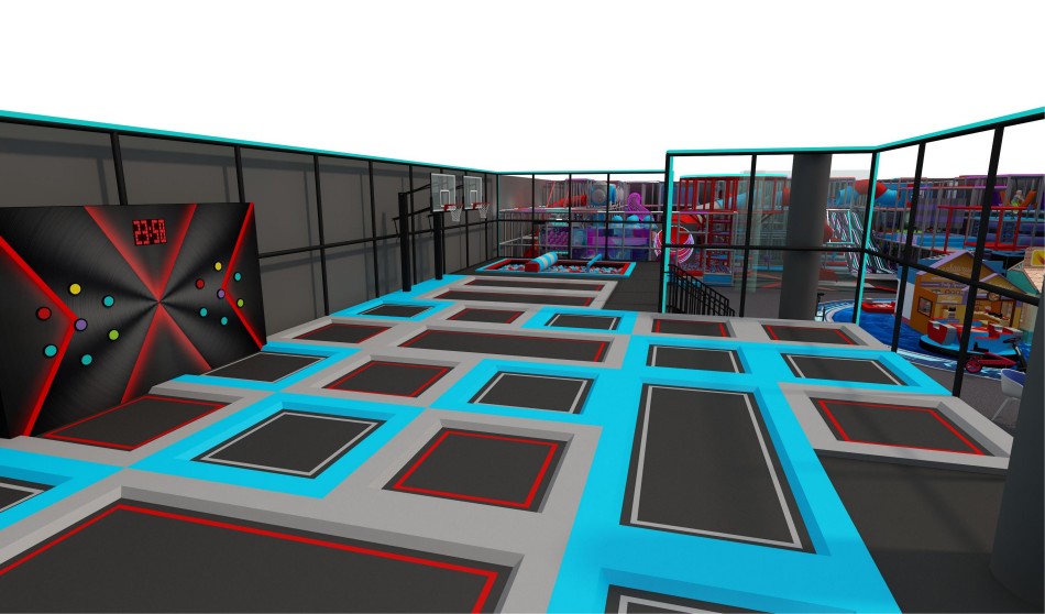 Trampoline park equipment for sale ? Trampoline Park | Bluejayset Playground Heaven
