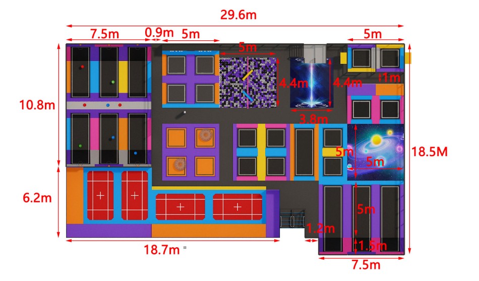 Trampoline park equipmet ? Trampoline Park | Bluejayset Playground Heaven