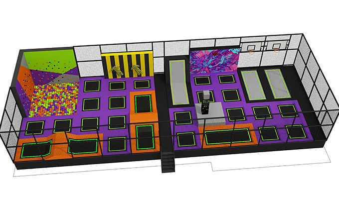 Trampoline park for sale ? Trampoline Park Systems | Bluejayset Playground Heaven