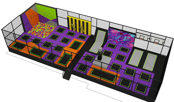 Trampoline park for sale ? Trampoline Park Systems | Bluejayset Playground Heaven