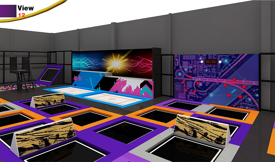 BJ-JA039 - Trampoline park for sale USA - Trampoline Park | Bluejayset Playground Heaven