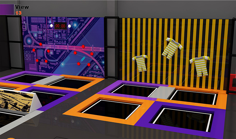 BJ-JA039 - Trampoline park for sale USA - Trampoline Park | Bluejayset Playground Heaven