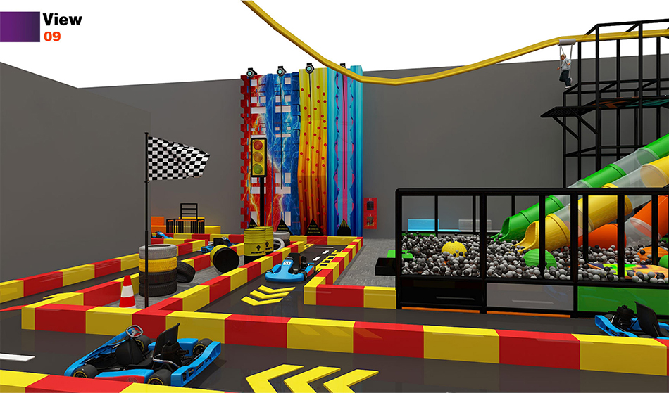 BJ-JA039 - Trampoline park for sale USA - Trampoline Park | Bluejayset Playground Heaven