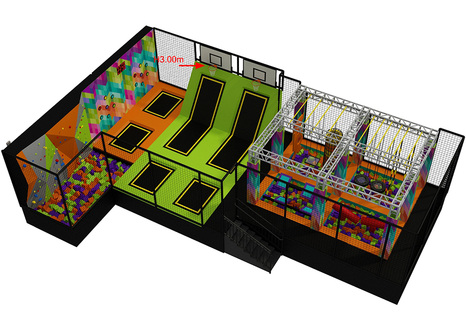 Trampoline park for sale ? Kids Trampoline | Bluejayset Playground Heaven