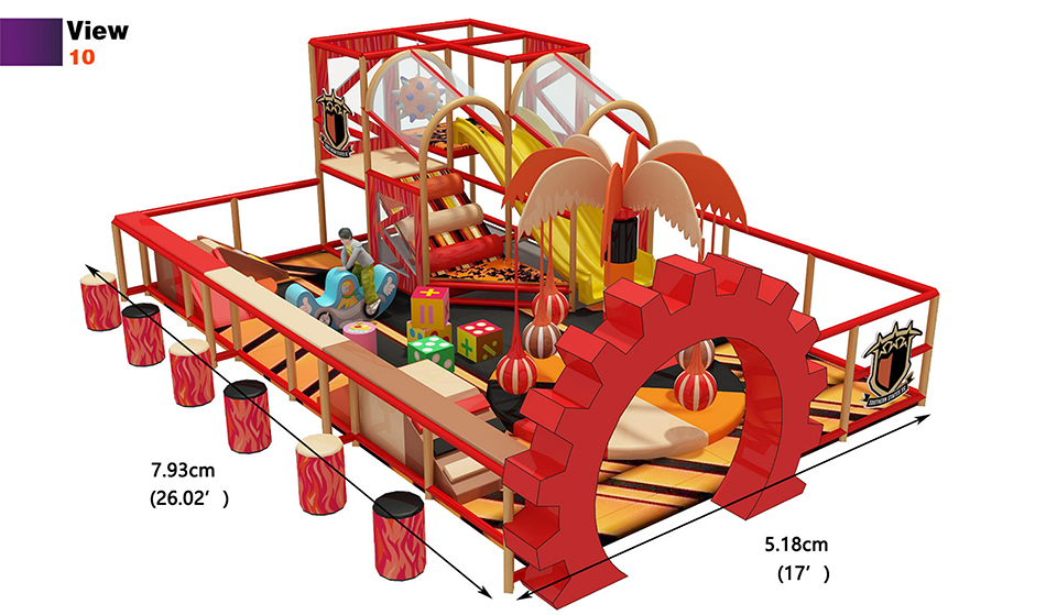 BJ-JC003 - Trampoline park USA - Trampoline Park | Bluejayset Playground Heaven