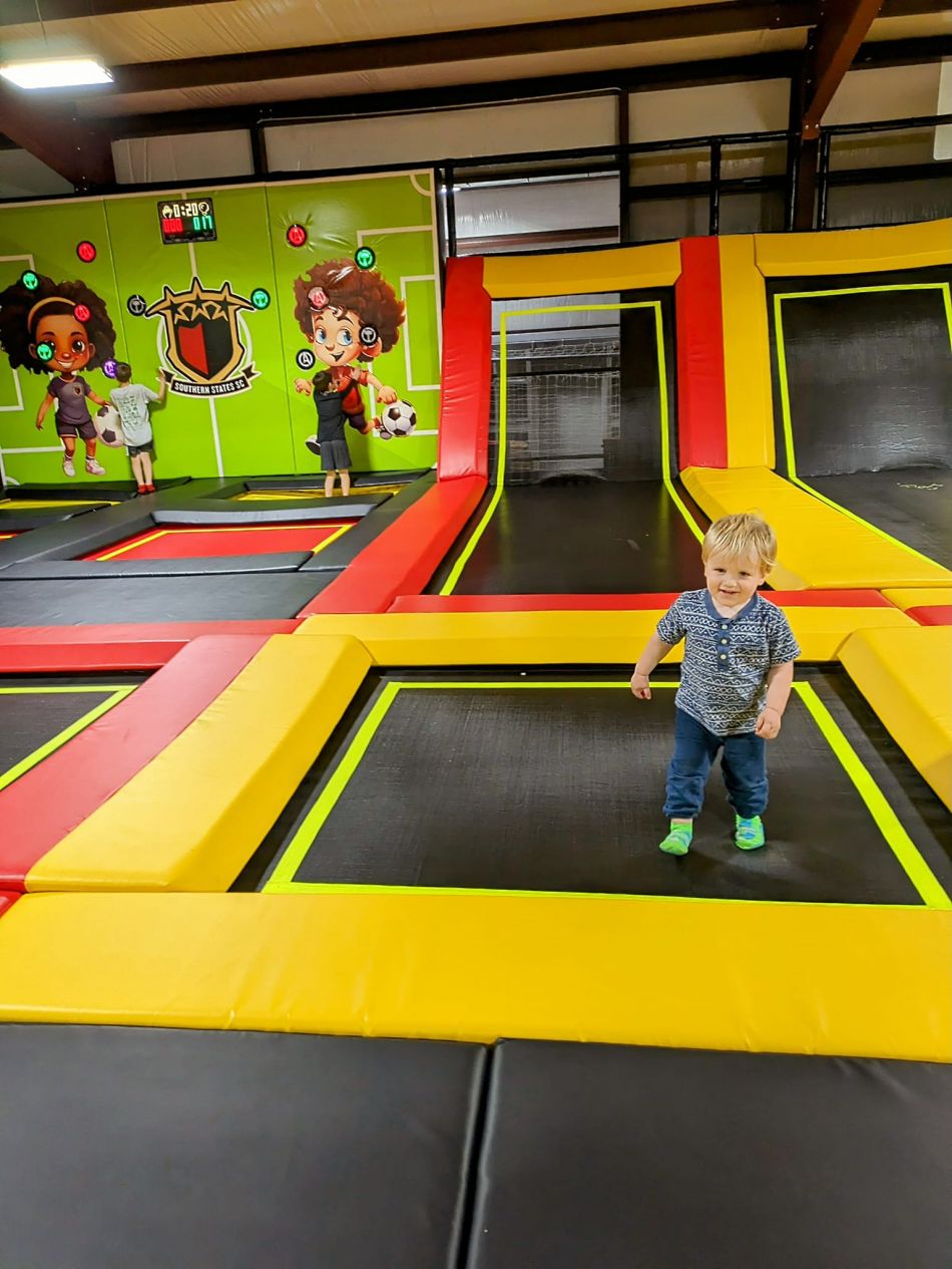 BJ-JC003 - Trampoline park USA - Trampoline Park | Bluejayset Playground Heaven
