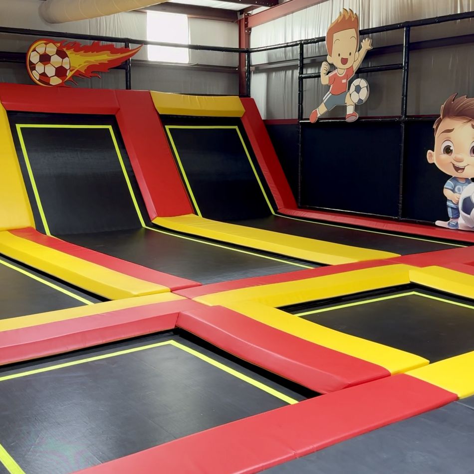 BJ-JC003 - Trampoline park USA - Trampoline Park | Bluejayset Playground Heaven