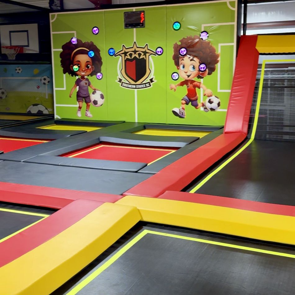 BJ-JC003 - Trampoline park USA - Trampoline Park | Bluejayset Playground Heaven
