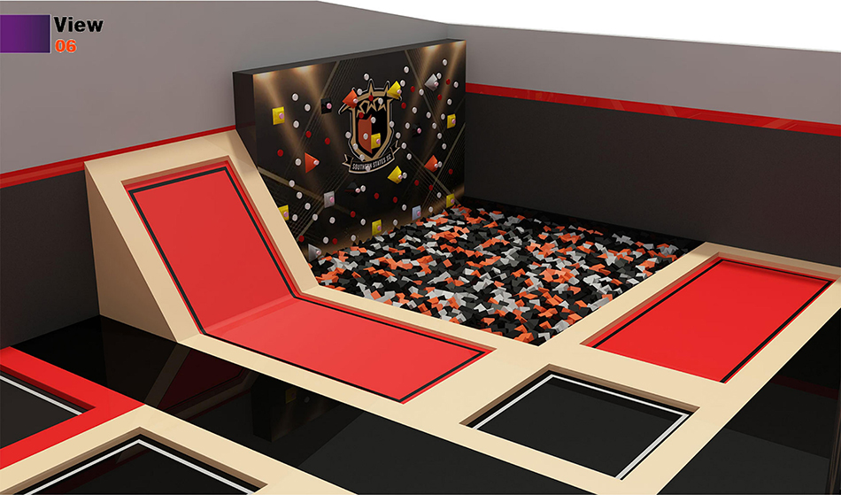 BJ-JC003 - Trampoline park USA - Trampoline Park | Bluejayset Playground Heaven