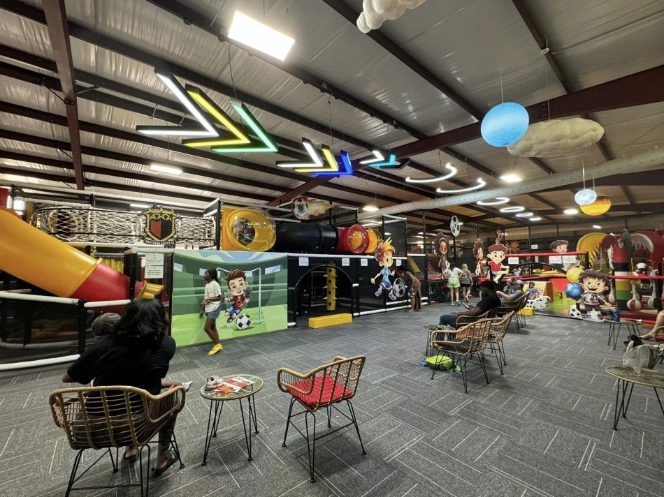 BJ-JC003 - Trampoline park USA - Trampoline Park | Bluejayset Playground Heaven