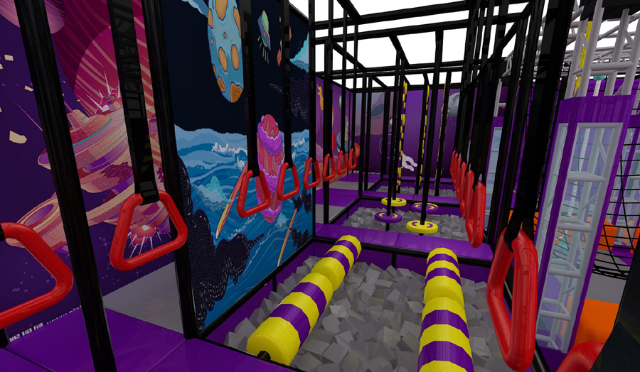 warrior obstacle course ? Ninja Warrior Courses | Bluejayset Playground Heaven