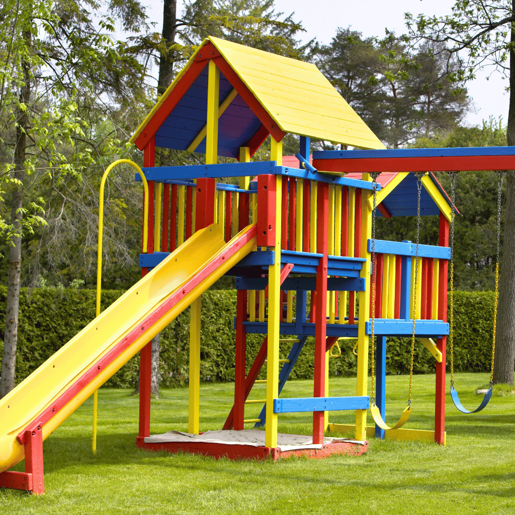 backyard playground products from Bluejayset