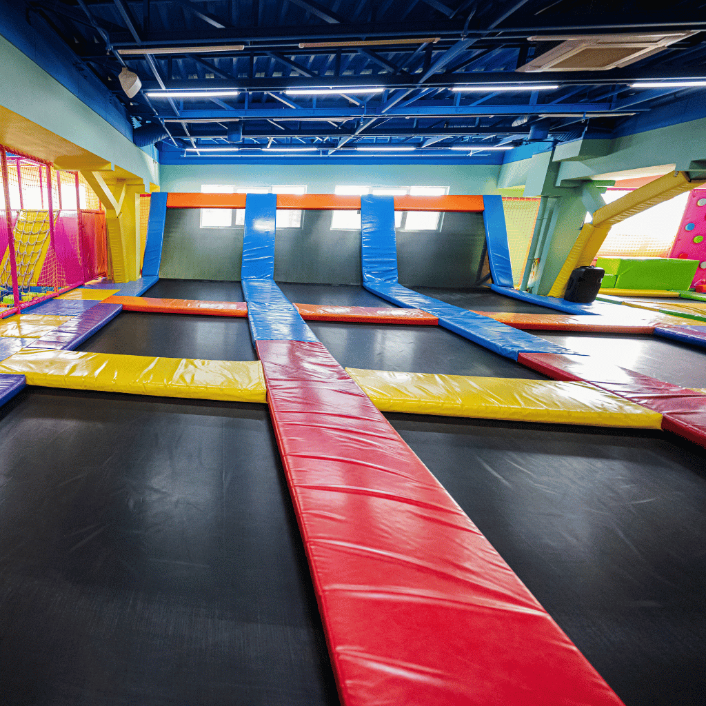 trampoline park products from Bluejayset