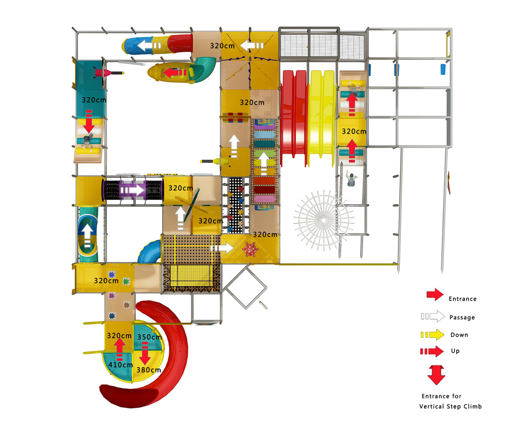BJ-B1601 - indoor playground - Indoor Playgrounds | Bluejayset Playground Heaven