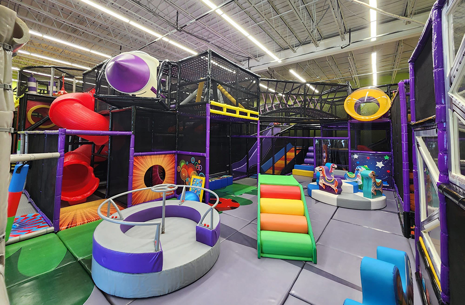 BJ-B1602 - kids indoor playground - Indoor Playgrounds | Bluejayset Playground Heaven