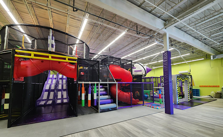 BJ-B1602 - kids indoor playground - Indoor Playgrounds | Bluejayset Playground Heaven