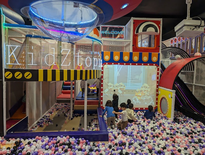 BJ-B1605 - Neon Indoor playground - Indoor Playgrounds | Bluejayset Playground Heaven