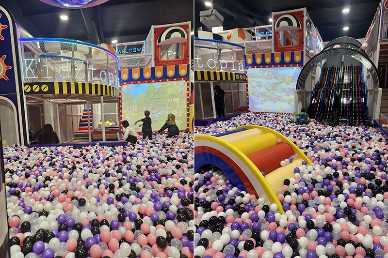 BJ-B1605 - Neon Indoor playground - Indoor Playgrounds | Bluejayset Playground Heaven