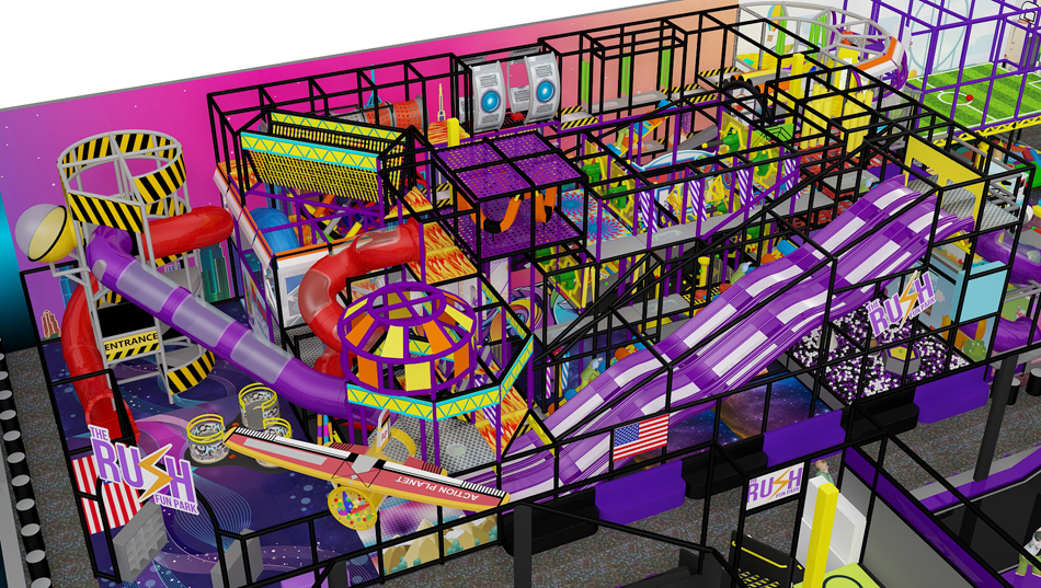 BJ-B1901 - Indoor Family Entertainment Center G3.0 - Indoor Playgrounds | Bluejayset Playground Heaven