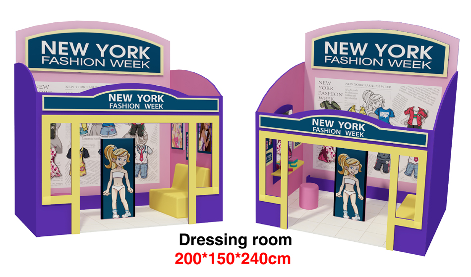 BJ-B1802 - Kids Pretend City Playground - Indoor Play Centers | Bluejayset Playground Heaven