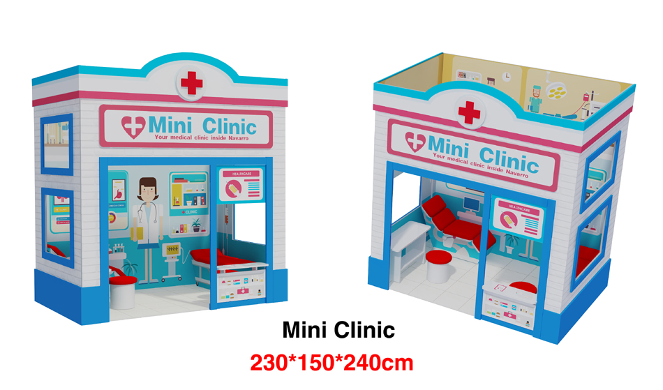 BJ-B1802 - Kids Pretend City Playground - Indoor Play Centers | Bluejayset Playground Heaven