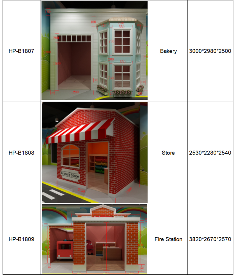 BJ-B1801 - Kids role play games - Indoor Playgrounds | Bluejayset Playground Heaven