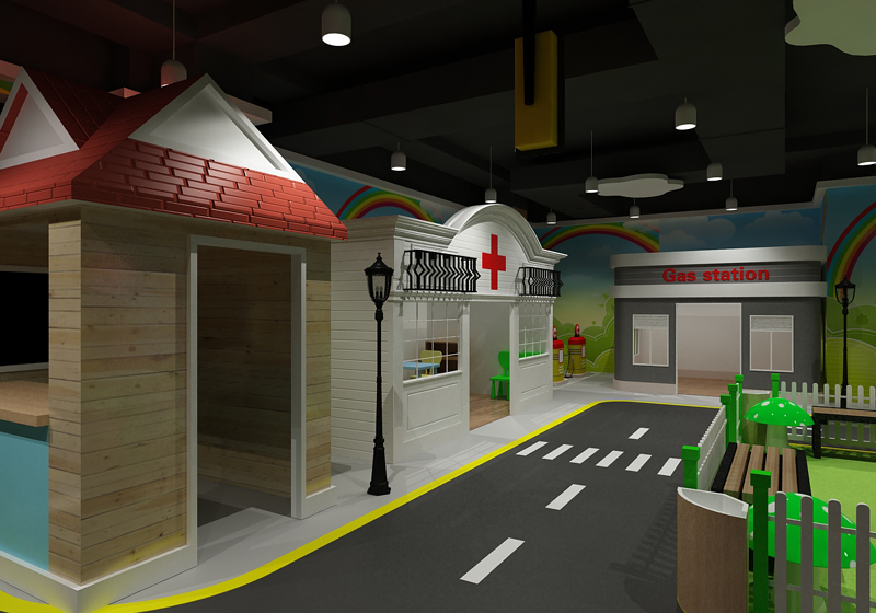 BJ-B1801 - Kids role play games - Indoor Playgrounds | Bluejayset Playground Heaven