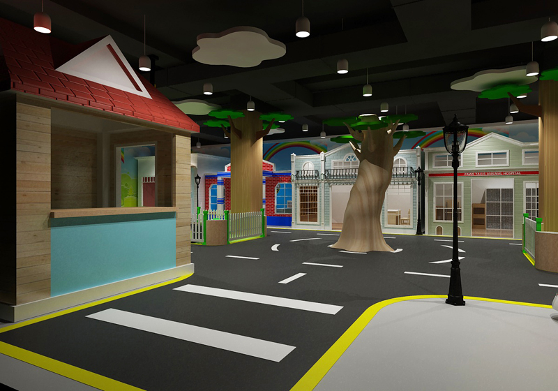 BJ-B1801 - Kids role play games - Indoor Playgrounds | Bluejayset Playground Heaven