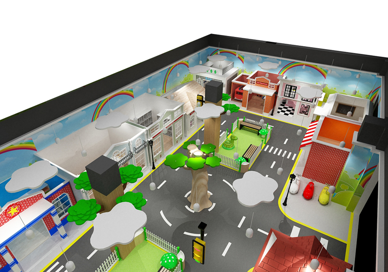 BJ-B1801 - Kids role play games - Indoor Playgrounds | Bluejayset Playground Heaven