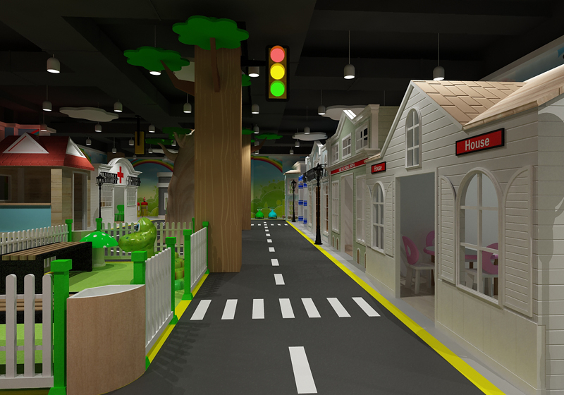 BJ-B1801 - Kids role play games - Indoor Playgrounds | Bluejayset Playground Heaven