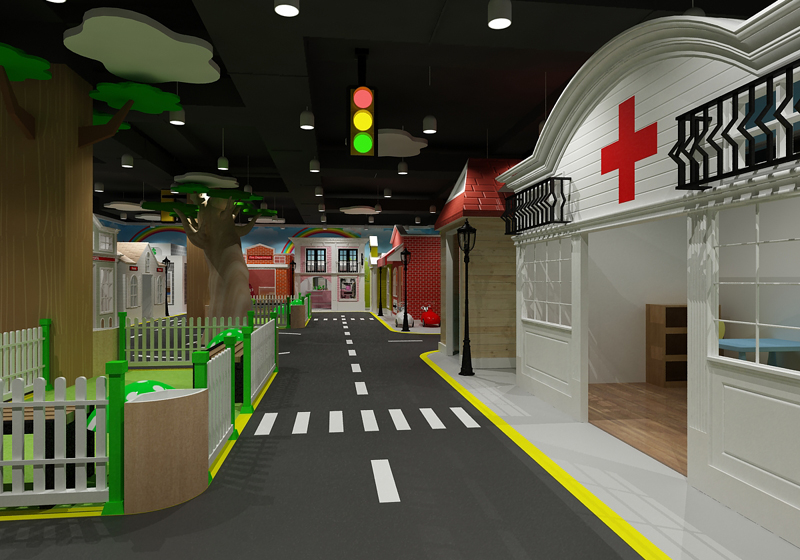 BJ-B1801 - Kids role play games - Indoor Playgrounds | Bluejayset Playground Heaven