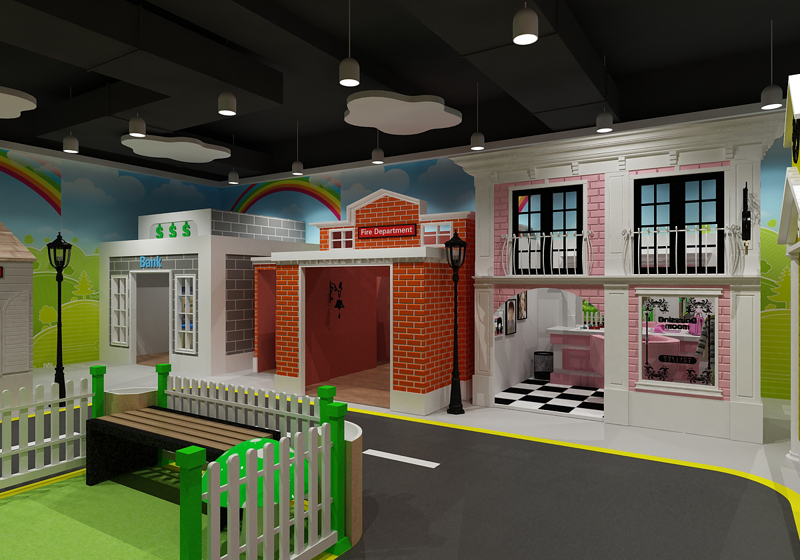 BJ-B1801 - Kids role play games - Indoor Playgrounds | Bluejayset Playground Heaven