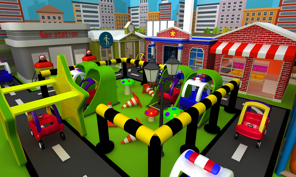 BJ-B1801 - Kids role play games - Indoor Playgrounds | Bluejayset Playground Heaven