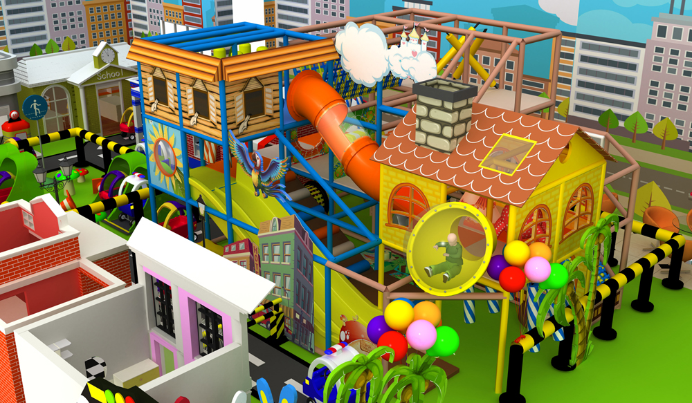 BJ-B1801 - Kids role play games - Indoor Playgrounds | Bluejayset Playground Heaven