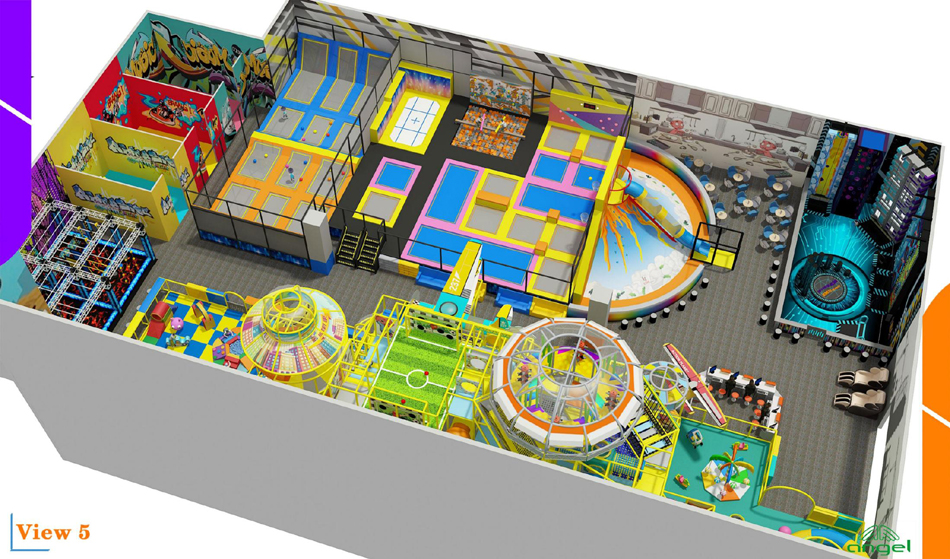 BJ-B1615 - playgrounds for sale - Indoor Playgrounds | Bluejayset Playground Heaven