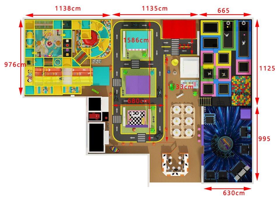 BJ-B1650 - playguard - Indoor Playgrounds | Bluejayset Playground Heaven