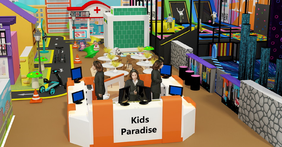 BJ-B1650 - playguard - Indoor Playgrounds | Bluejayset Playground Heaven