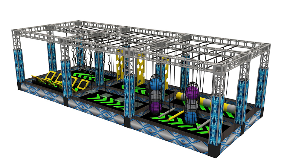 BJ-B1612 - New Neon Indoor play center - Indoor Playgrounds | Bluejayset Playground Heaven