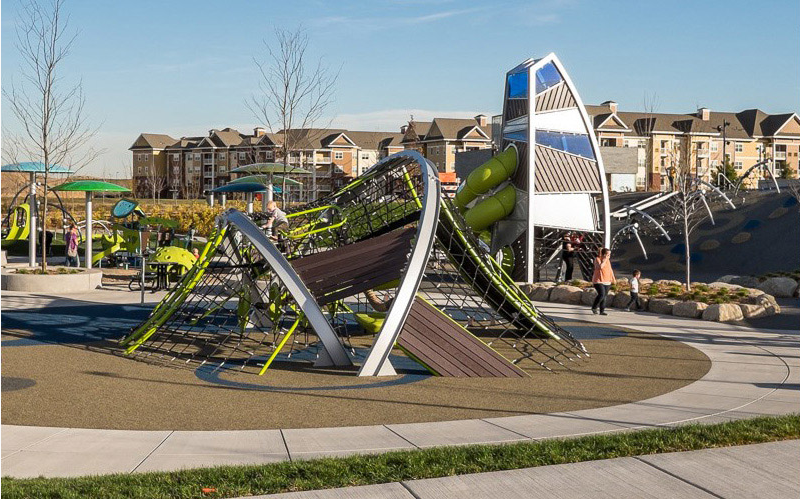 BJ-NS01 - Park Playground Equipment - Outdoor Playgrounds | Bluejayset Playground Heaven