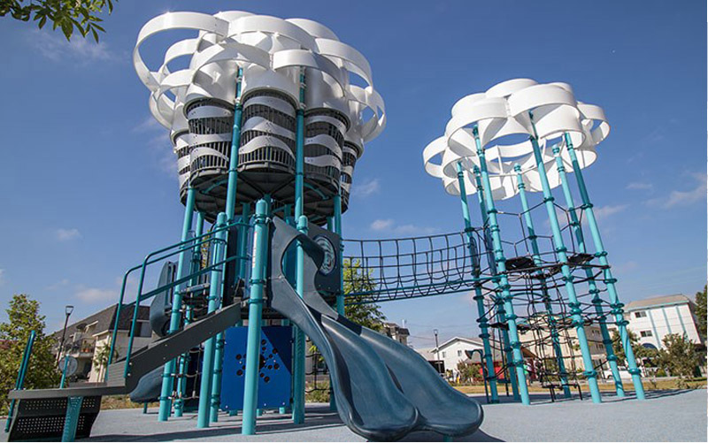 BJ-NS01 - Park Playground Equipment - Outdoor Playgrounds | Bluejayset Playground Heaven