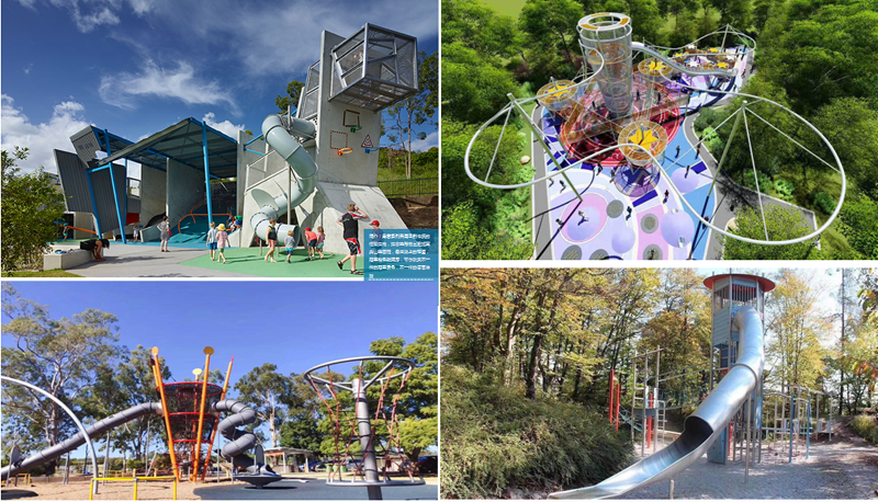 BJ-NS01 - Park Playground Equipment - Outdoor Playgrounds | Bluejayset Playground Heaven