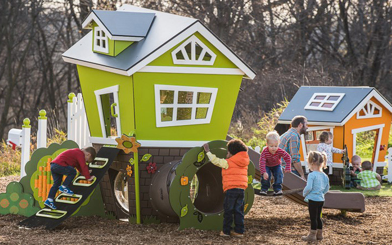 BJ-NS03 - Park Playground Equipment - Outdoor Playgrounds | Bluejayset Playground Heaven